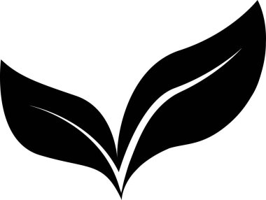 Yaprak simgesi, Ağaç Yaprağı simgesi, doğa işareti, Yaprak simgesi, Doğal işaret, vejetaryen sembolü