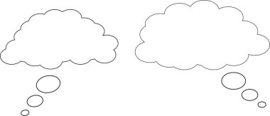 Bulut Kabarcığı Rüyası, düşün baloncuk, konuşma balonu, konuşma balonu, İleti simgesi, rüya bulut simgesi, iletişim bulutu, metin için konuşma kutusu