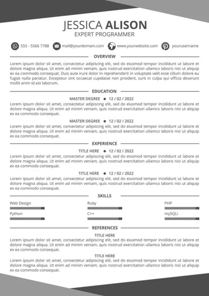 Minimalist Gri Şablona Devam Et.