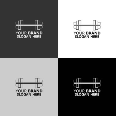 Workout Fitness Logo Template