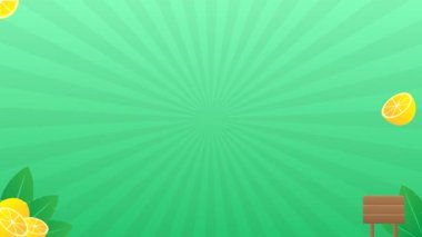 taze turuncu arkaplan canlandırması