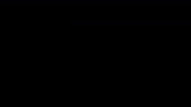 Siyah arkaplanda hesap makinesi simgesi canlandırması