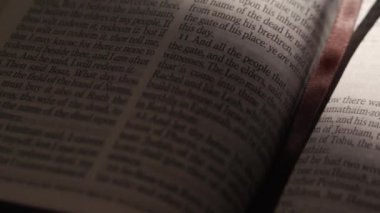 Samuel 'in İncil' deki ilk kitabı. Yüksek kalite 4k görüntü