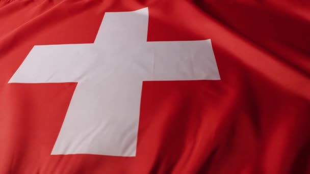 Tracking Slider Shot Der Dänischen Nationalflagge Hochwertiges Filmmaterial — Stockvideo