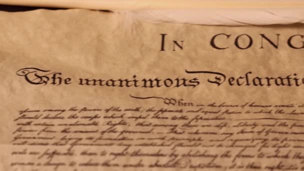 의회의 1776 고품질 — 비디오
