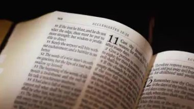 İncil-Süleyman 'ın Eski Ahit Şarkısı başlık sayfası. Yüksek kalite 4k görüntü