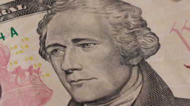 10 Amerikan Doları Hamilton Para Birimi Yasal ihale 5. Yüksek kalite 4k görüntü