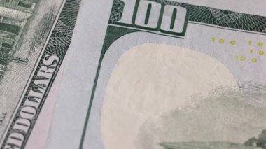 100 dolar banknot Franklin para birimi yasal ihale 6. Yüksek kalite 4k görüntü