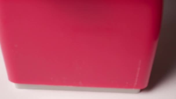 Iscrizione Timbro Rosso Approvato Carta Bianca Filmati Alta Qualità — Video Stock