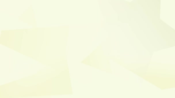 Світло Жовта Бежева Абстрактна Форма Фонова Графічна Анімація Високоякісні Кадри — стокове відео