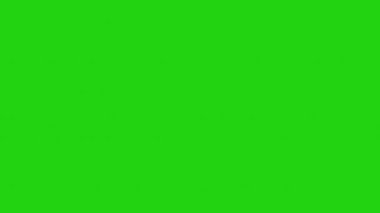 Mutlu yıllar yeşil ekran hareketli grafik animasyonu. Yüksek kalite 4k görüntü