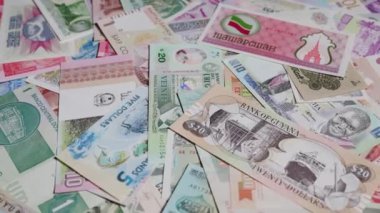 Uluslararası para birimi para yasal ihale banknot tasarısı Merkez Bankası 7. Yüksek kalite 4k görüntü