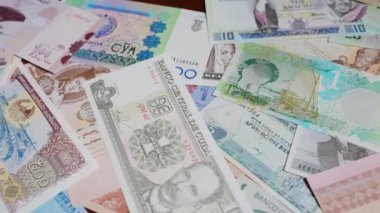 Uluslararası para birimi para yasal ihale banknot tasarısı Merkez Bankası 4. Yüksek kalite 4k görüntü