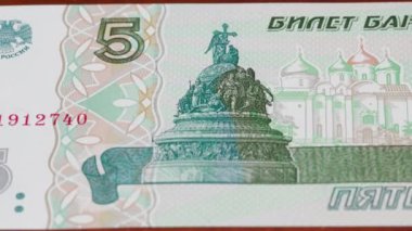 5 Rus Rublesi Ulusal Para Kanun Tasarısı Merkez Bankası 2. Yüksek kalite 4k görüntü