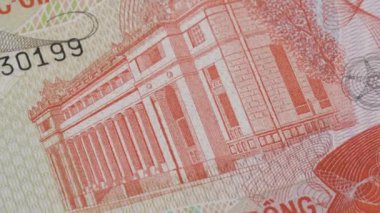 1000 Vietnam dong VND ulusal para birimi yasal banknot tasarısı Merkez Bankası 3. Yüksek kalite 4k görüntü