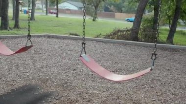 Günbatımında Teksas Parkı Güneş Işığı 2 'de parlıyor. Yüksek kalite 4k görüntü