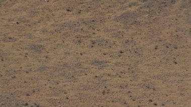 31 zoom Meteor krateri göktaşı manzarası Winslow Arizona çöl seyahati. Yüksek kalite 4k görüntü