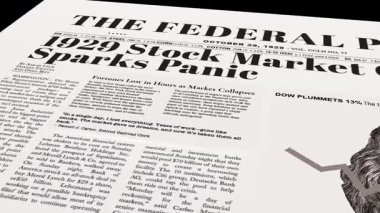 Bu video, 1929 borsa paniği ve etkilerine odaklanarak finansal krizler sırasında gazete haberciliğinin tarihsel etkisini inceliyor.