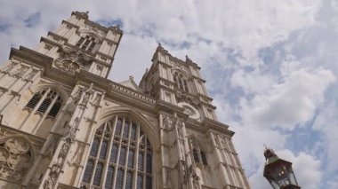 Londra, İngiltere 27 Temmuz 2025: Westminster Abbey Londra Gotik Katedral Kilisesi İngiltere