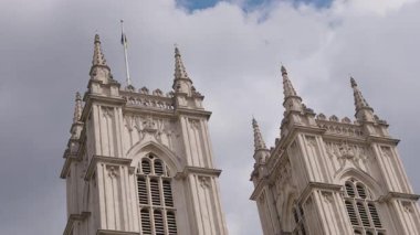 Londra, İngiltere 27 Temmuz 2025: Westminster Abbey Londra Gotik Katedral Kilisesi İngiltere