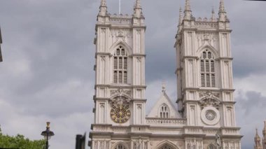 Londra, İngiltere 27 Temmuz 2025: Westminster Abbey Londra Gotik Katedral Kilisesi İngiltere 