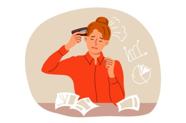 İş kadını intihar etti, evrak işleriyle aşırı yüklendiği için ofiste oturuyor, silah yerine zımba kullanıyor. Kız memur, şirket vergilerinden istatistiksel rapor aldıktan sonra intihar etmek istiyor.