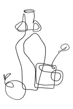 Basılabilir duvar resimleri poster baskısı. İskandinav iç tasarımı için el çizimi minimalizm tasarımı. 