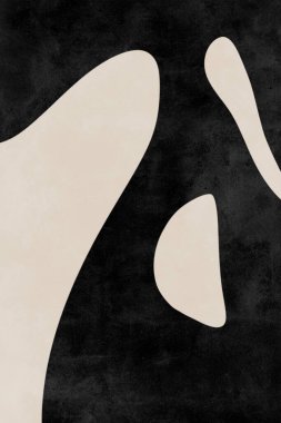 Basılabilir duvar resimleri poster baskısı. İskandinav iç tasarımı için el çizimi minimalizm tasarımı. 