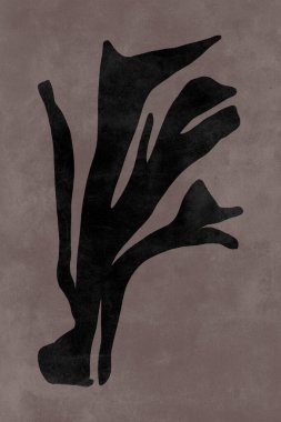 Basılabilir duvar resimleri poster baskısı. İskandinav iç tasarımı için el çizimi minimalizm tasarımı. 