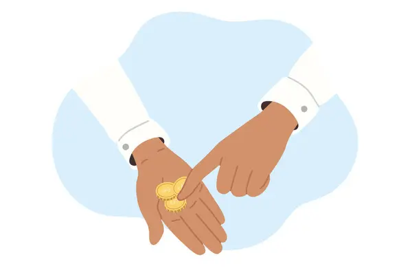 Tasarruf ve para sayan yoksul adamların elindeki madeni paralar yiyecek veya giyecek almak zorundadır. Zavallı adam kriz ve durgunluk nedeniyle mali zorluklar yaşıyor. Enflasyon hayatı daha da kötüleştiriyor.