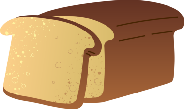 Fırından siyah ekmek.