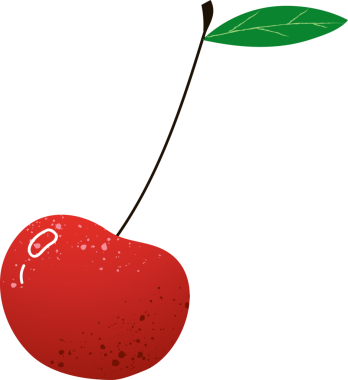 Çilekli, taze organik.