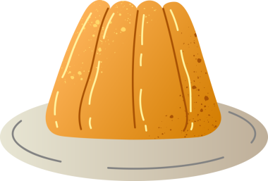 Kahvaltıda sufle tatlısı