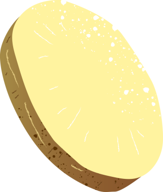 Parça Eddoe organik taze sebze