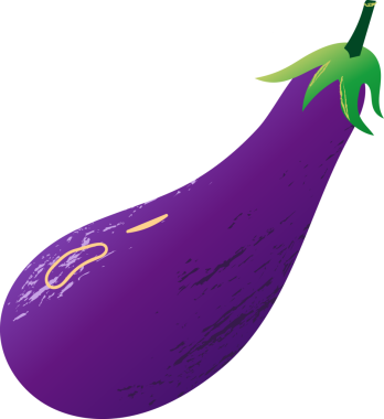 Patlıcan, organik taze sebzeler.