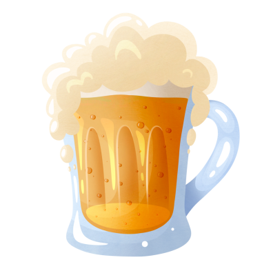 Bardak köpüklü bira