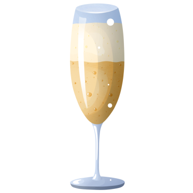 köpüklü şampanya