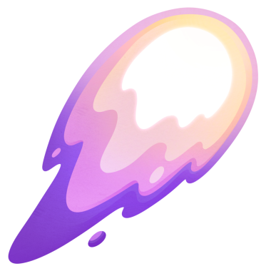 Evrende uçan kuyruklu yıldız