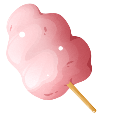 tatlı şeker izole ikon illüstrasyon tasarımı