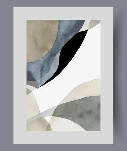 Sanatçılar ve tasarımcılar için etkinliklerin içeriği için minimalist tasarım ile güzel yaratıcı sanat eserleri. İskandinav tarzında soyut desenli, kurguyu resmetmek için gri çerçeveli sanat eserleri