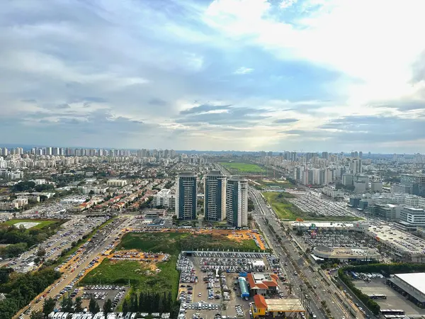 Petah Tikva 'nın hava manzarası, İsrail