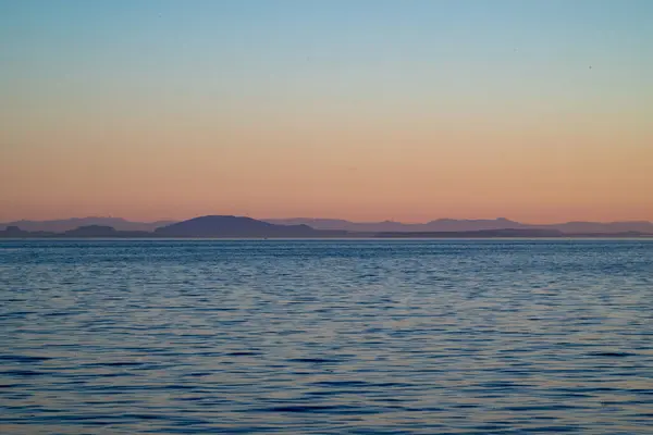 Kanada, White Rock 'ta güzel bir gün batımı