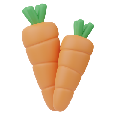 Havuç Tarım 3B Görüntü