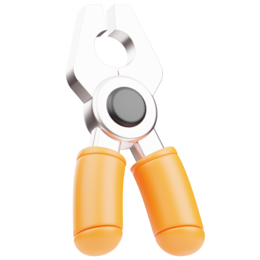 Pense 3D Görüntü Beyaz Arkaplanda İzole Edildi