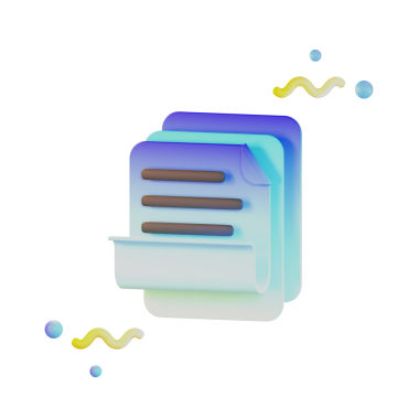 Dosya Sözleşmesi 3B Resimleri Beyaz Arkaplanda İzole Edildi 