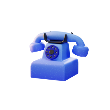 Telefon 3D Görüntü Beyaz Arkaplanda İzole Edildi 