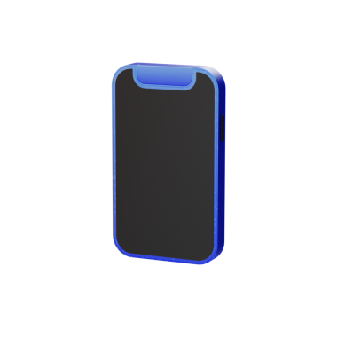 Telefon 3D Görüntü Beyaz Arkaplanda İzole Edildi 