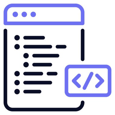 Arka Uç Web Sitesi Geliştirmesi Beyaz Arkaplan Üzerine Basit Vektör İllüstrasyonu 