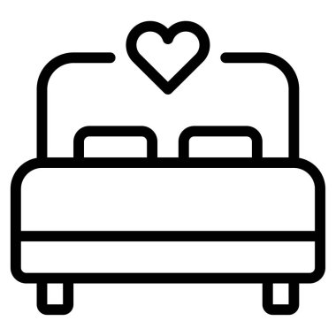 Hastane Kötü Simge Basit Vektör Resimleri Beyaz Arkaplan 