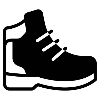 Yürüyüş Önyükleme Simgesi, Beyaz Arkaplanda Basit Vektör İllüstrasyonu 